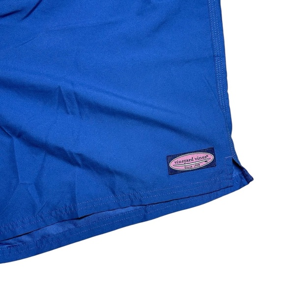 Vineyard Vines Men’s Solid Chappy Swim Trunks 2XL Blue - Picture 3 of 9